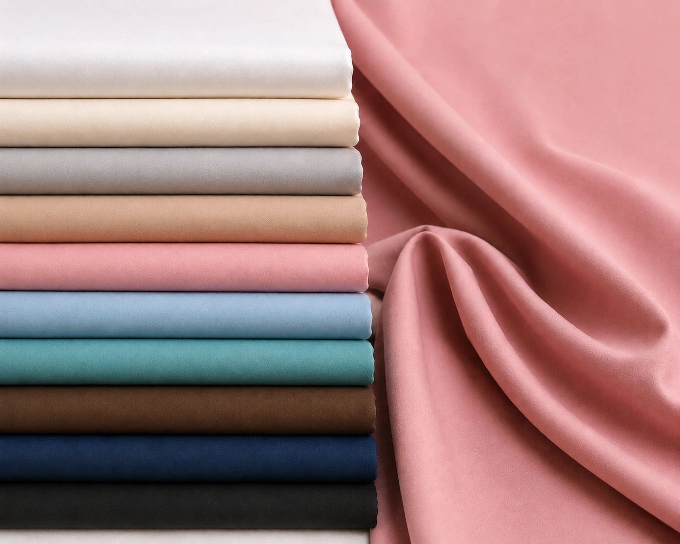 Micro Peach Fabric Solids
